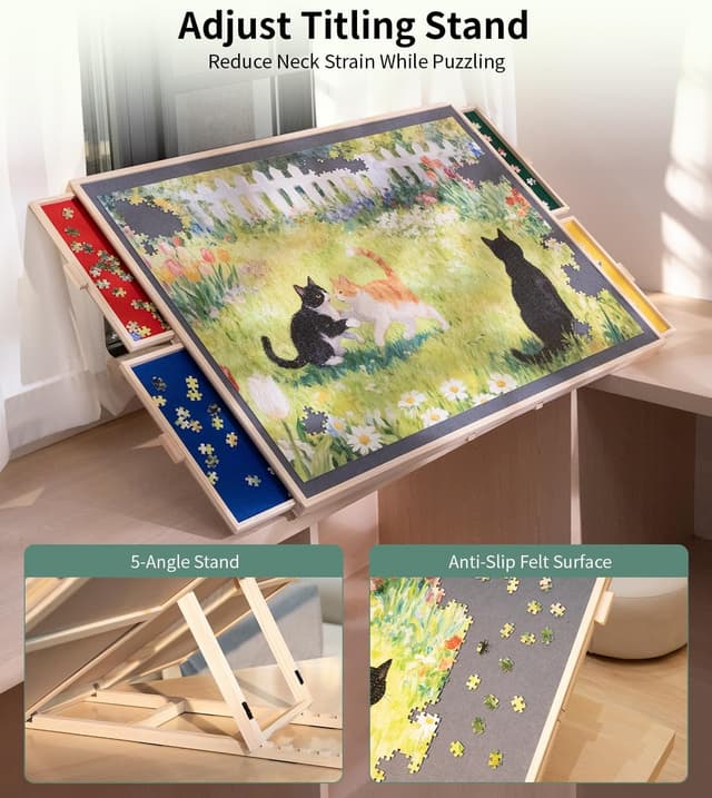 Thumbnail 6 de 1500-piece Tilting Puzzle Board 🎲