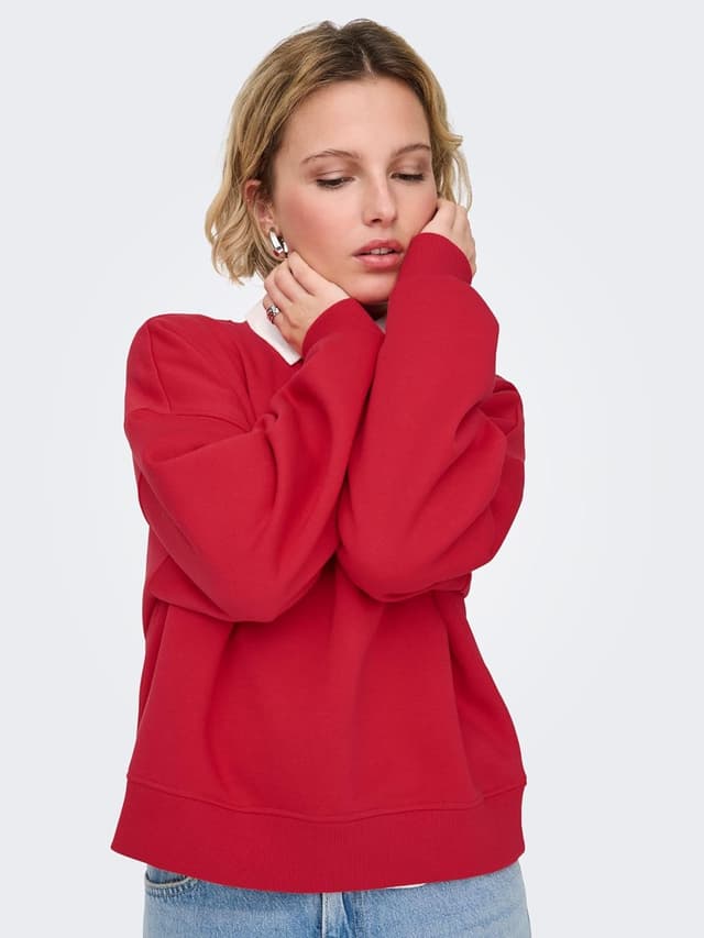 Thumbnail 6 de Only Onlbest L/S Crew Neck Swt NOOS da donna: felpa basic morbida e intramontabile