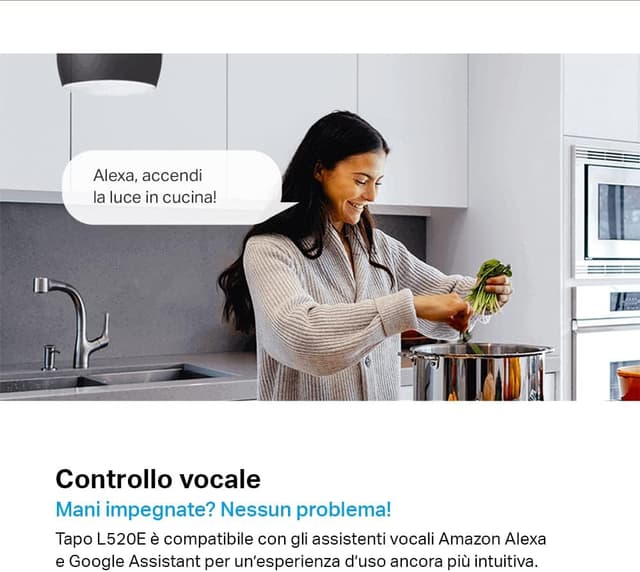 Thumbnail 6 de Tapo L520E Lampadina Wi‑Fi E27 806 lm