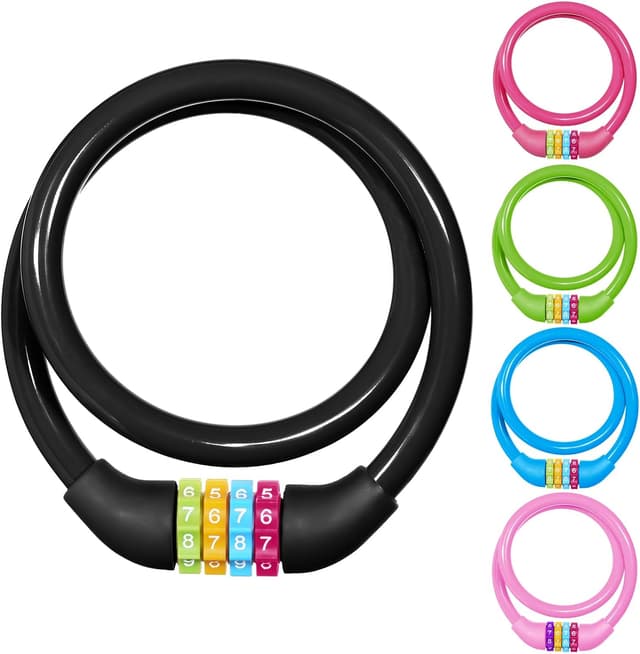 Imagen de Ainiv 4-Digit Password Bicycle Lock en OfertitasTOP