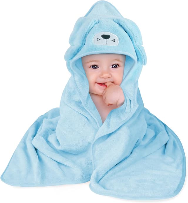 Imagen de Aolso Cape de Bain Bébé 80 x 80 cm en OfertitasTOP