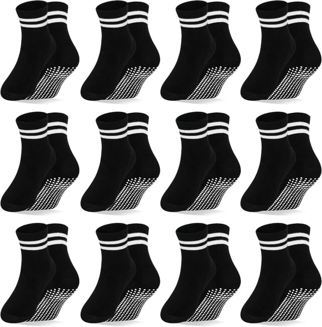 Detalle de GRPSKCOS Rutschsocken Kinder 12 Paar