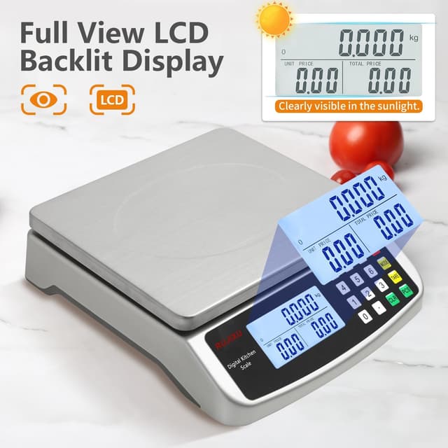 Thumbnail 3 de Food Scale 88lb/40kg Digital Kitchen Scale 1g ⚖