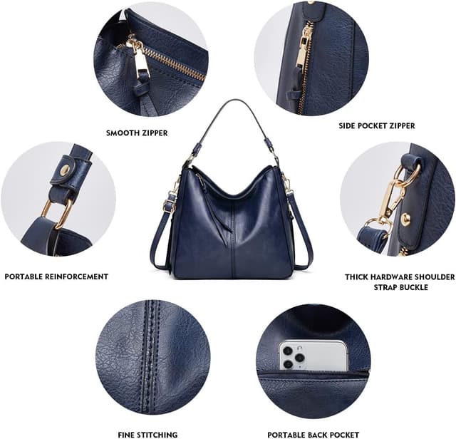 Thumbnail 4 de Pahajim Handtaschen Set Damen PU Leder 3er