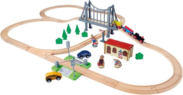 Detalle de Eichhorn Schienenbahn 100006204 Bahnset