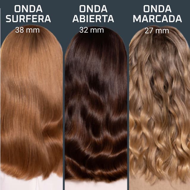 Detalle de Rowenta CF4620 Twist Curl rizador 3 en 1 para ondas 💇♀