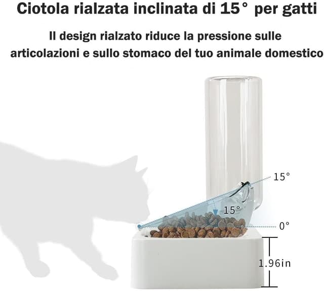 Detalle 2 de Marchul Ciotole per Gatti Doppio 17 oz