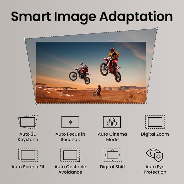 Thumbnail 6 de BenQ TK705STi proiettore 4K HDR a tiro corto con Google TV, 3000 ANSI lumen e HDMI 2.1