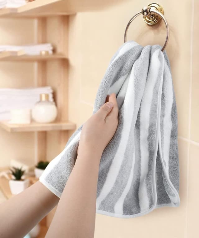 Thumbnail 4 de KinHwa Mikrofaser Handtücher 4er Pack 40x76