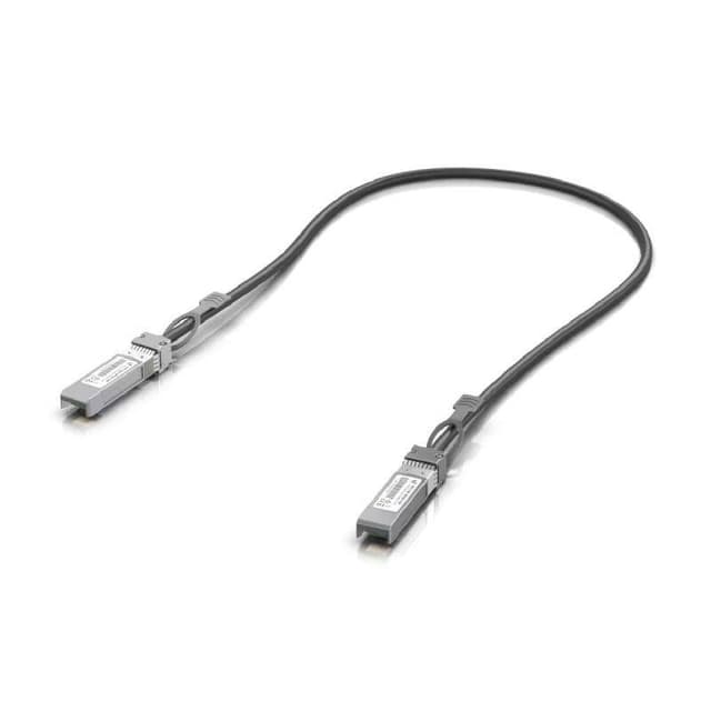 Detalle de Ubiquiti UACC-DAC-SFP28-0.5M cable DAC SFP28 macho/macho de 0,5 m para 25 Gbps