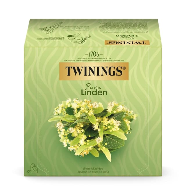 Imagen de Twinings PURE LINDEN 50 Teebeutel 🍵 en OfertitasTOP