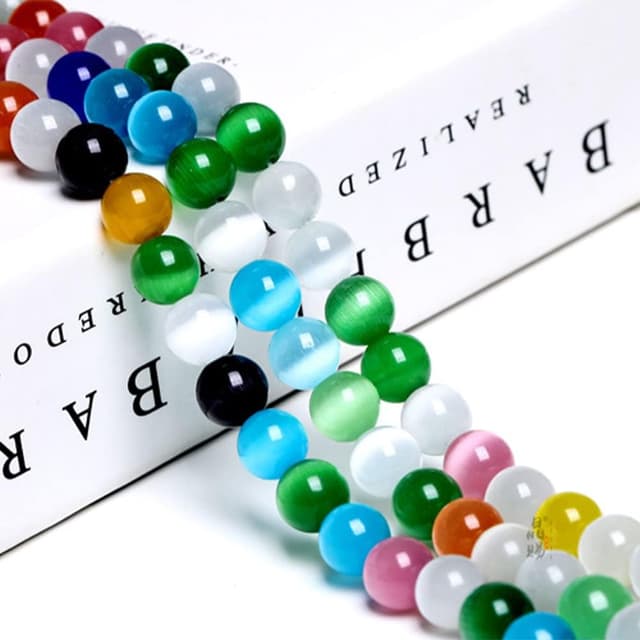 Detalle de Apocalyptic-K Damen Fußkettchen mit schwarzem Stein und Turmalin-Effekt (4 mm), 2er-Set