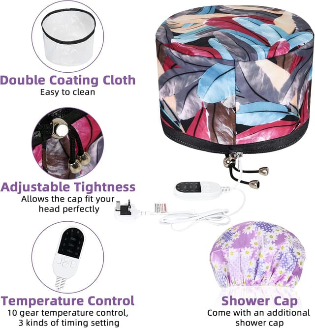 Thumbnail 4 de Totofac Hair Steamer Cap 10-Mode