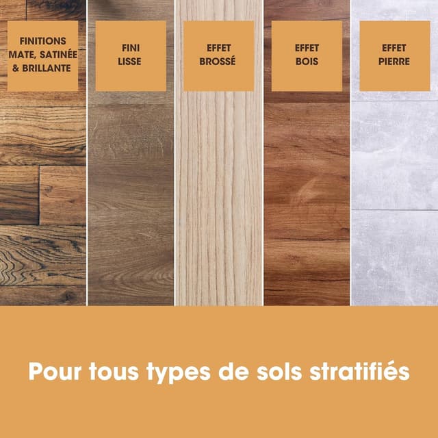 Detalle 2 de Furniture Clinic Nettoyant sols stratifiés 500 ml dilue pour 5 L