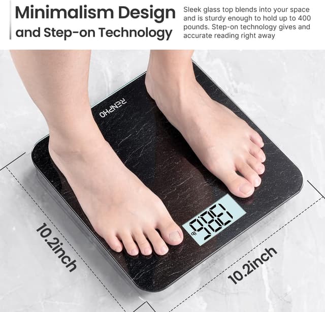 Thumbnail 5 de RENPHO Personenwaage 180 kg ⚖