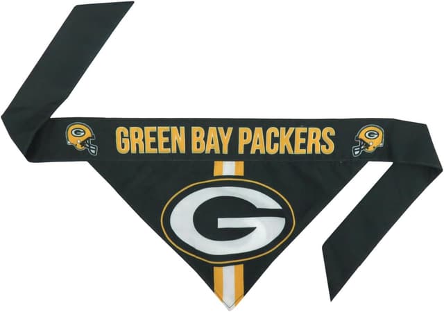 Detalle 2 de Littlearth NFL Reversible Pet Bandana (Officially Licensed), Sizes XS to XL