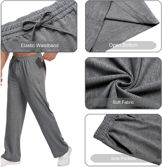 Detalle 2 de PINSPARK jogging uomo in cotone largo S-XXL