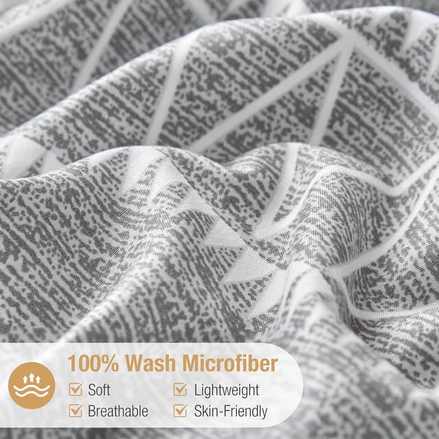 Detalle de Lekesky King Size duvet cover set