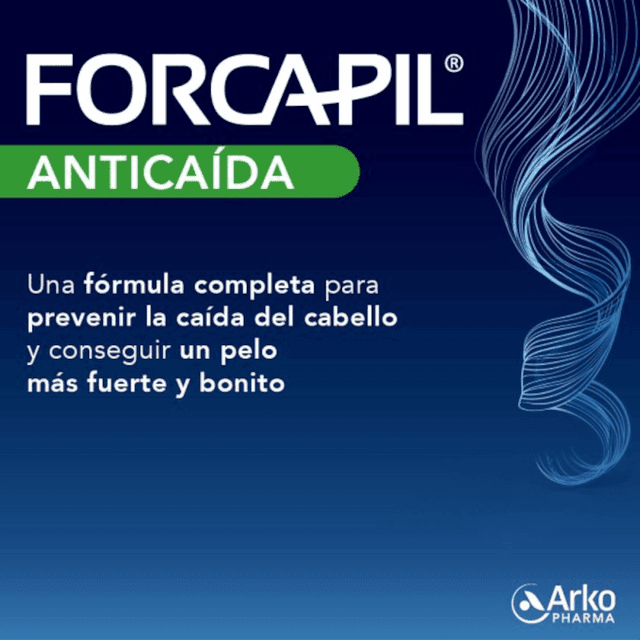 Thumbnail 1 de Arkopharma Forcapil Anticaída Cabello 3x30 Comprimidos 🌿