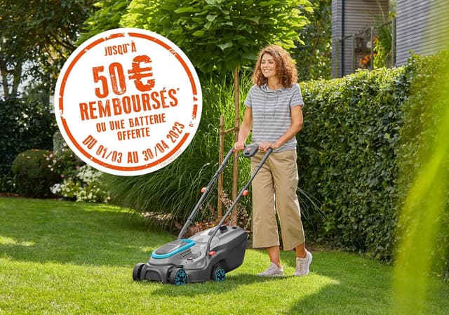 Detalle 2 de GARDENA EasyCut P4A 18 V Li-Ion tagliasiepi/rami a batteria con batteria 2,0 Ah e lama per rami fino a Ø 28 mm