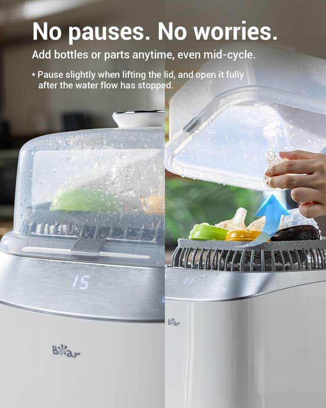 Thumbnail 2 de Bear Bottle Washer Pro baby bottle washer and steriliser