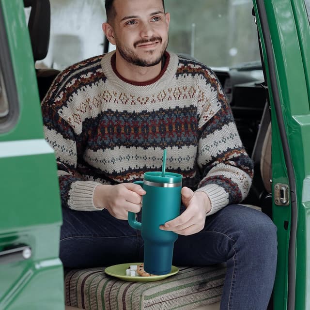 Thumbnail 6 de Gedux Trinkflasche 1.2L mit Strohhalm