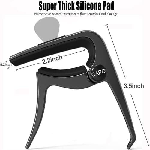 Thumbnail 1 de JUSTPRO Guitar Capo 3-in-1 for Guitars 🎸