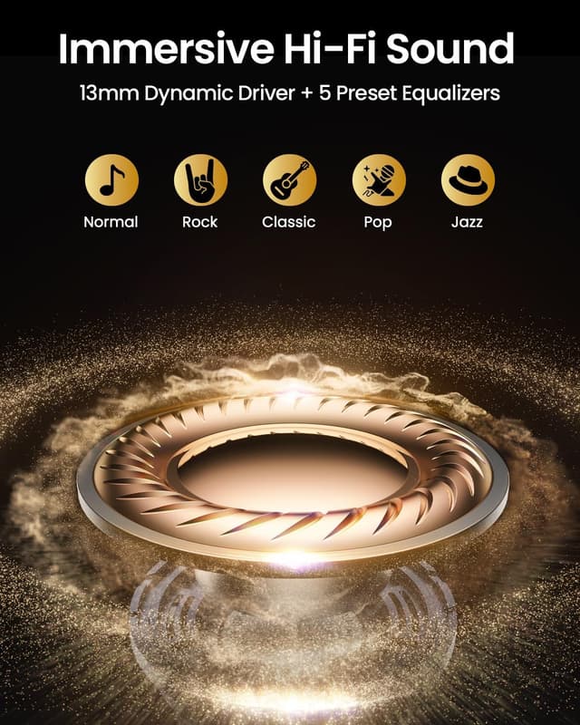 Thumbnail 4 de LEEMC Wireless Earbuds with Touchscreen ANC