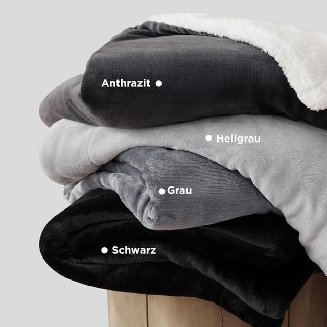 Thumbnail 5 de BEDSURE Kuscheldecke 150×200 cm 🛋