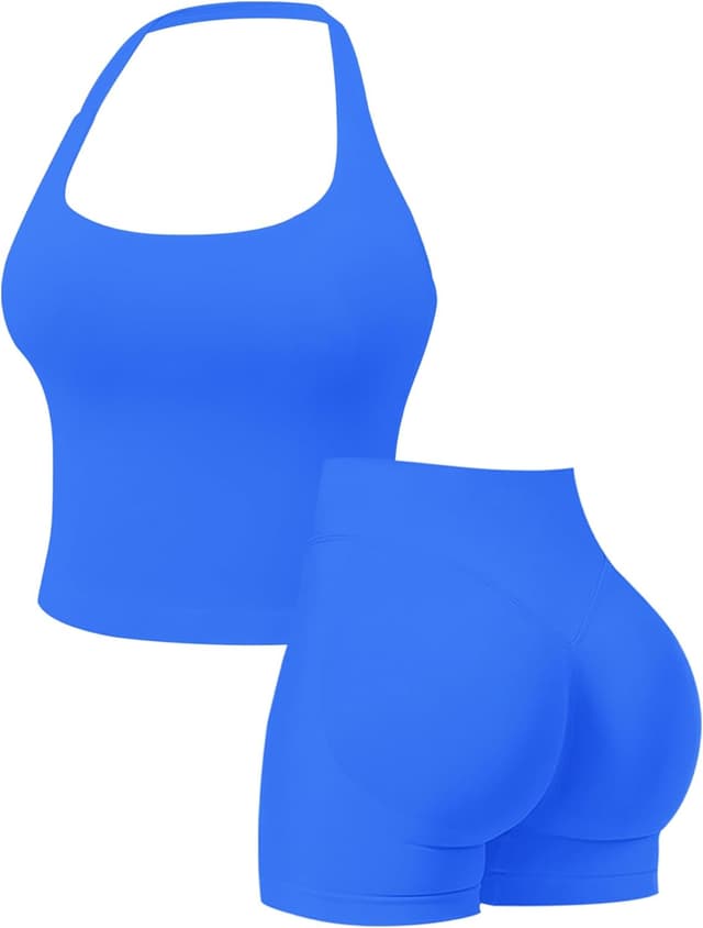 Thumbnail 5 de Womens Workout Sets Seamless 2 Piece Tracksuit