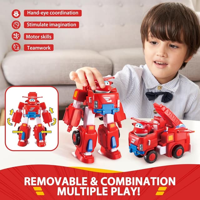 Thumbnail 2 de Super Wings Macchinine Giocattolo 18cm per bambini