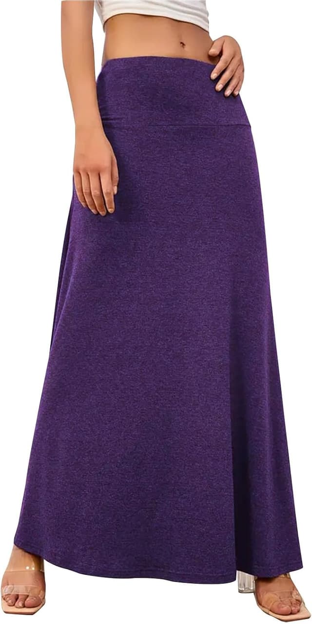 Thumbnail 1 de SEAFORM Mid Long Flowy Maxi Skirt 95% Polyester