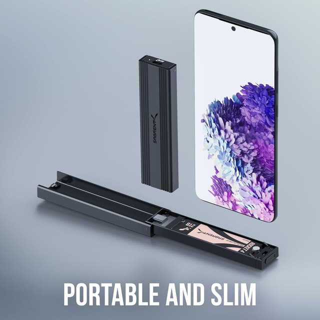 Thumbnail 6 de Sabrent EC-SNVE USB 3.2 M.2 NVMe/SATA SSD Enclosure