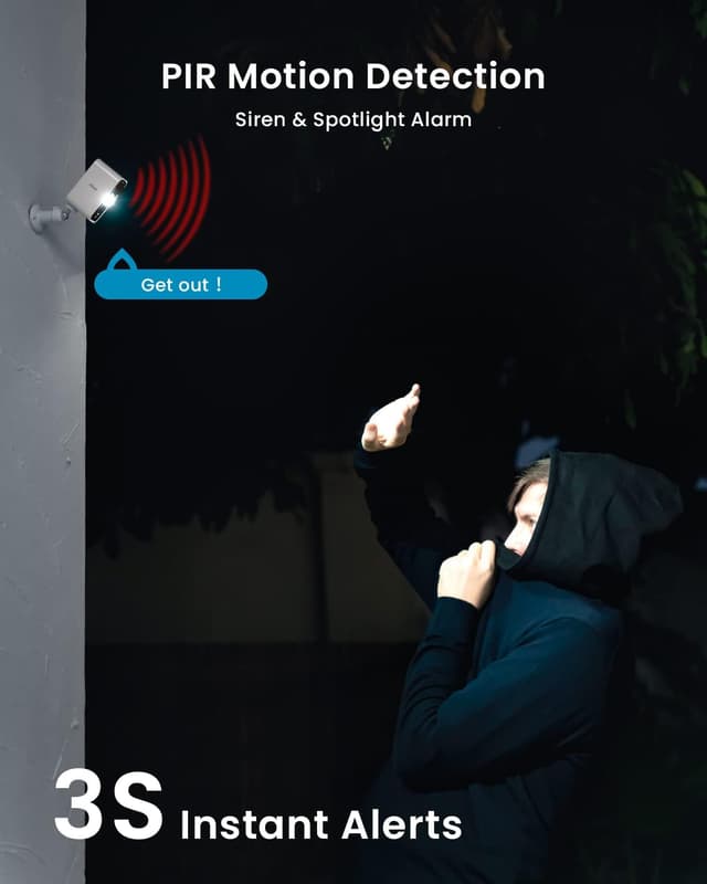 Thumbnail 6 de ieGeek 2K wireless security camera 2 pack