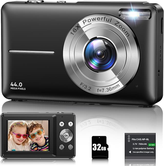 Imagen de Appareil Photo 44 MP Compact 16x en OfertitasTOP