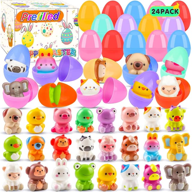 Thumbnail 6 de KissFuture Animal Squishy Toys 24-Pack