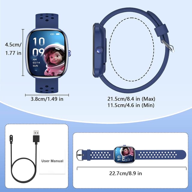 Thumbnail 6 de Tynggko Kids Smart Watch 100 Modes