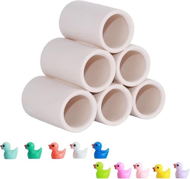 Imagen de MC MEICHUANG 6-Tube Ceramic Shrimp Shelter for Aquariums 🐠 en OfertitasTOP