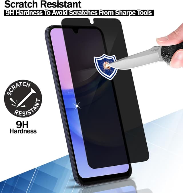 Detalle de RKINC Sichtschutz Panzer 0,33 mm für Galaxy A05