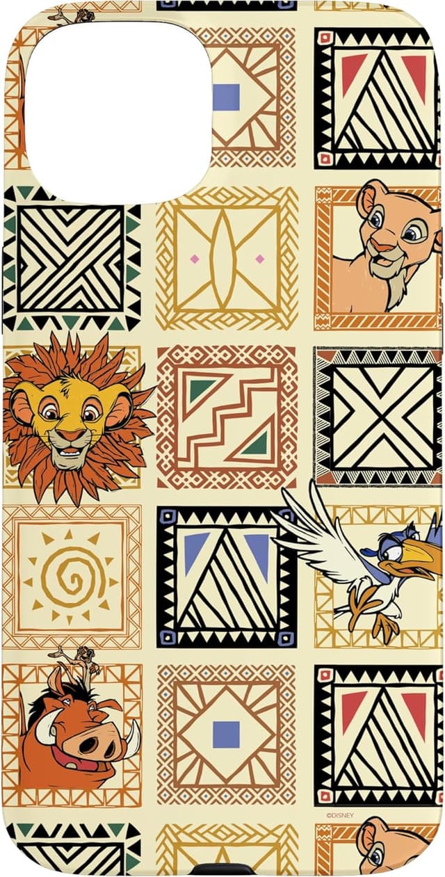 Detalle de iPhone 15 Plus, coque Roi Lion 30 ans