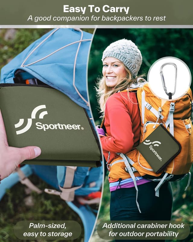 Detalle 2 de Sportneer Sitzkissen Outdoor 40 x 40 x 1 cm