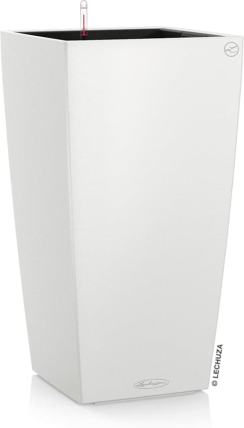 Imagen de Lechuza Cubico Color macetero 30 litros blanco en OfertitasTOP