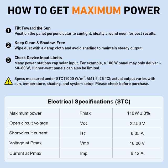 Thumbnail 6 de Dokio XX 12V Foldable Solar Panel ⚡