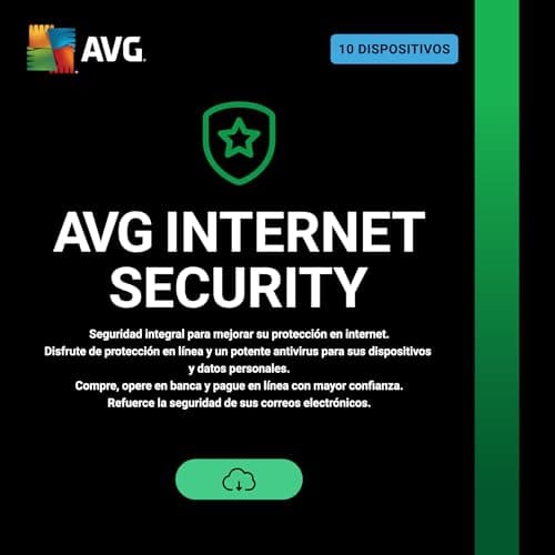 Imagen de AVG Internet Security 2026 1 Año para 10 dispositivos en OfertitasTOP