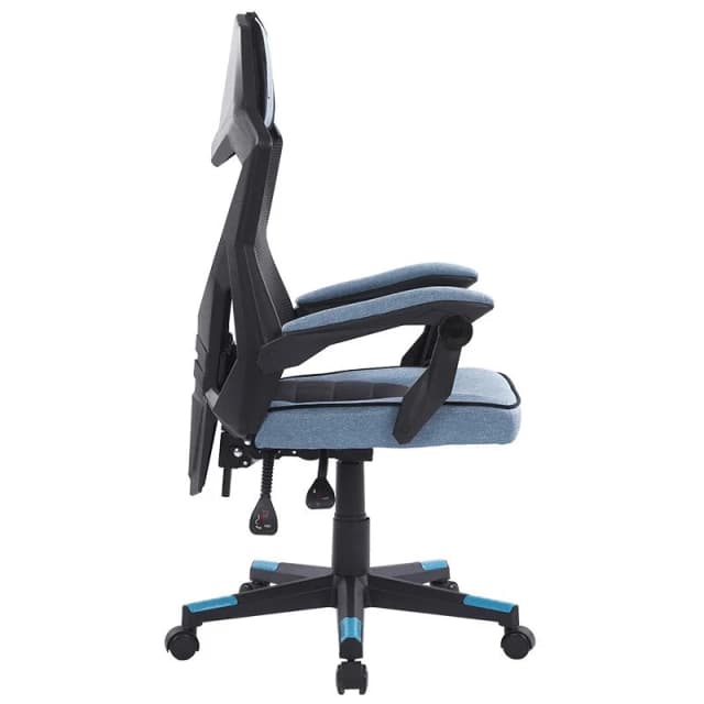 Detalle 2 de Newskill Eros Silla gaming malla ergonómica azul