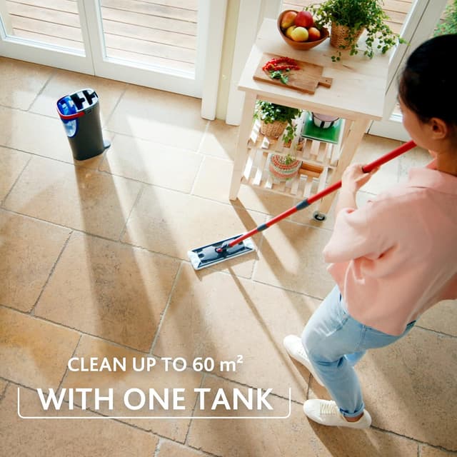 Thumbnail 4 de Vileda H2Pro Flat mop system — microfibre mop 🧹