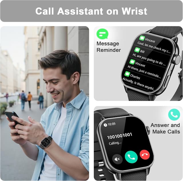 Imagen de Smart Watch A7 1.85" AMOLED Fitness Watch en OfertitasTOP