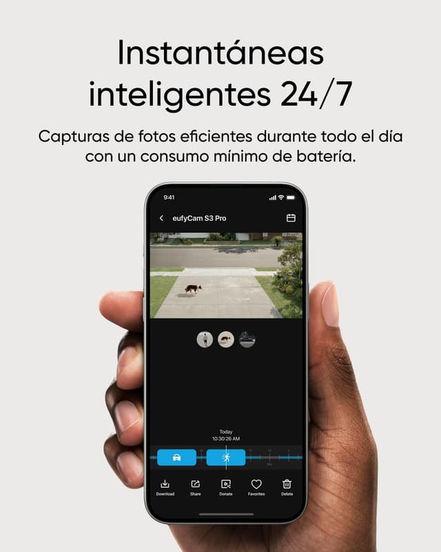 Thumbnail 6 de eufy Security S3 Pro cámara 4K exterior solar