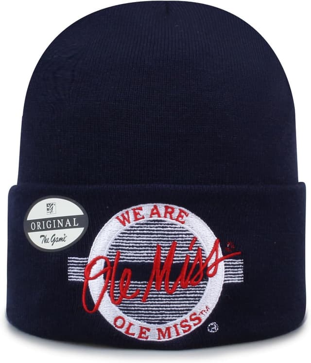 Detalle de The Game NCAA Licensed Beanie Hat (Harvard University Crimson)