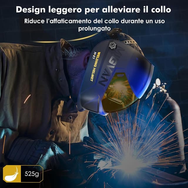 Thumbnail 6 de MIGVAN Maschera saldatura True-Color 0,1 ms